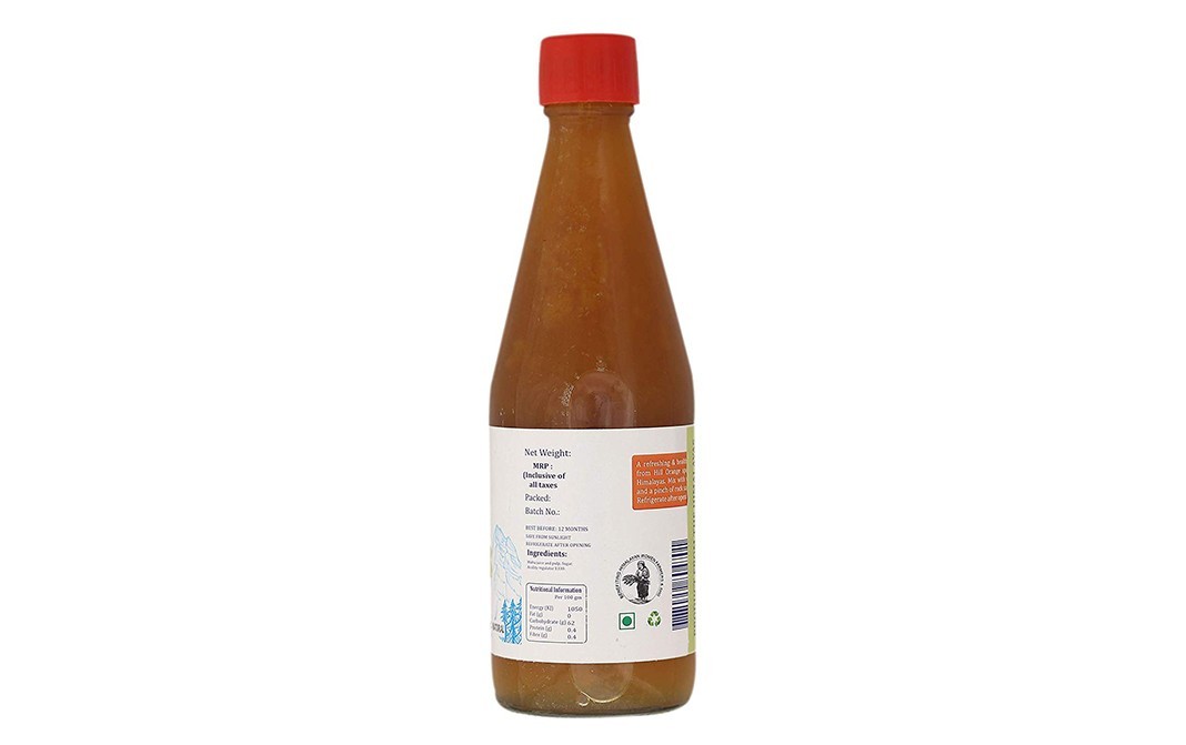 Arena Organica Hill Orange Concentrates    Glass Bottle  500 grams